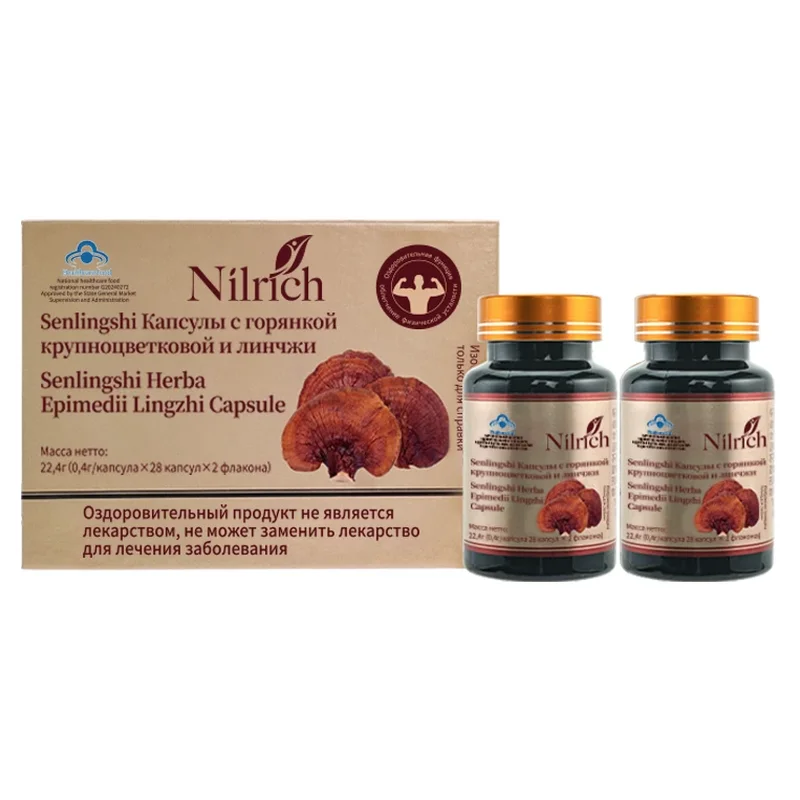 NILRICH капсулы с эпимедиумом и ганодермой